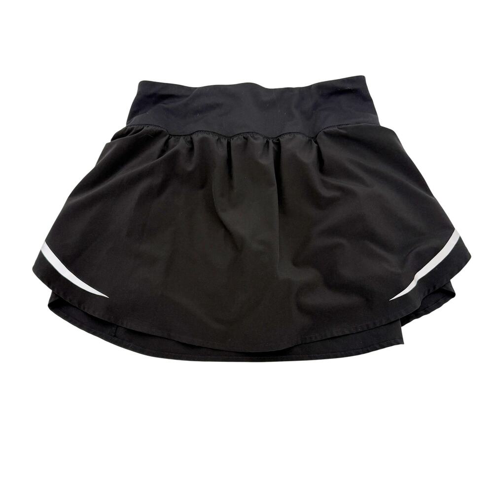 Calla black Skort women's SMALL athleisure skirt running workout wear reflective